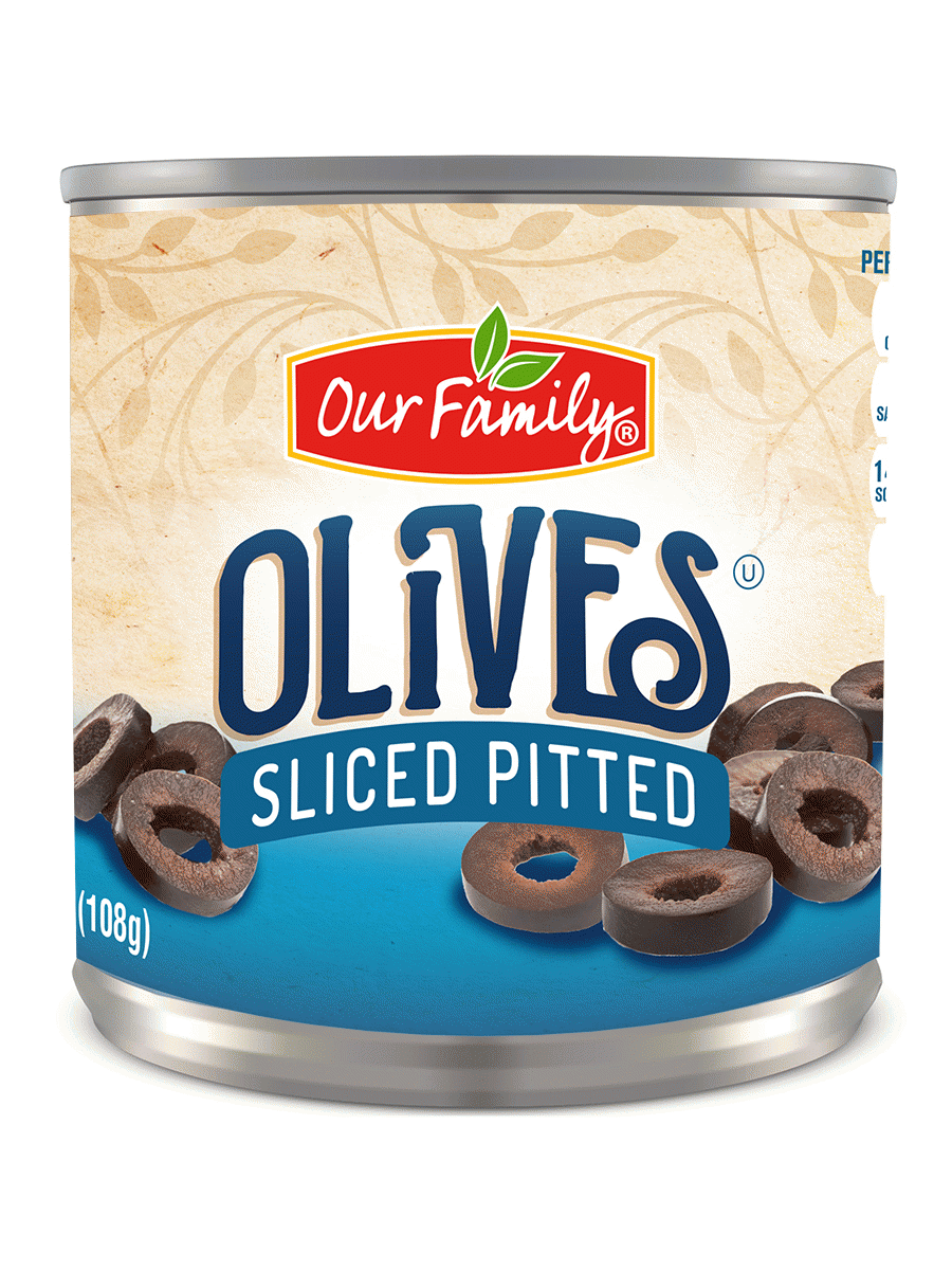 Our Family  olives, sliced, ripe pitted Full-Size Picture